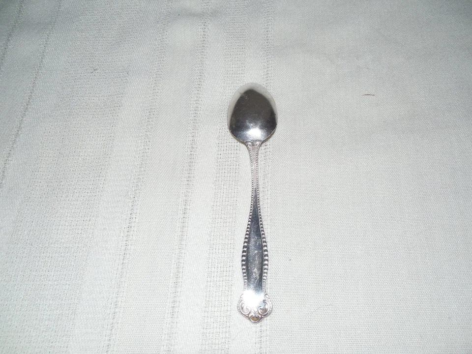 Towle plata esterlina Canterbury 5 en punto cuchara 1893 1 pieza Foto 2 de 4