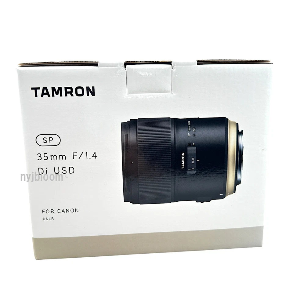 New TAMRON SP 35mm f/1.4 Di USD Lens Canon EF Mount for DSLR Full-Frame F045 - Image 3 of 4