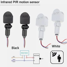 Motion Sensor Infrared PIR Movement Detector Outdoor Sensor Light Switch