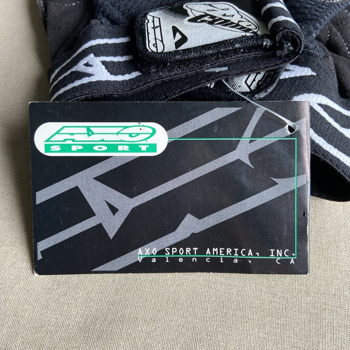 Vintage AXO Sport Competitive Series Motorcross MX Racing Gloves
