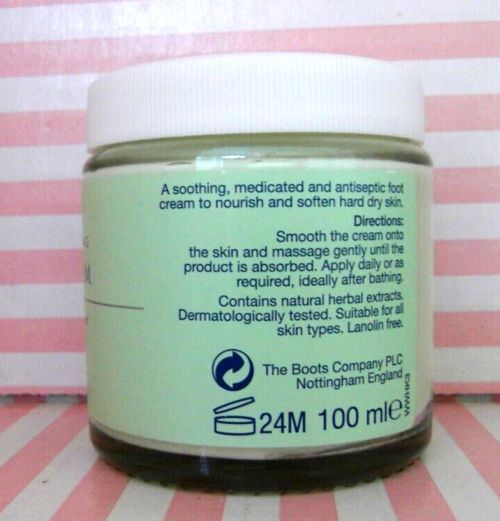 2 X BOOTS DEEP MOISTURISING FOOT CREAM MEDICATED & ANTISEPTIC 100ML NEW eBay