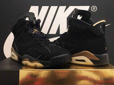 Vintage 2020 Air Jordan 6 Retro DMP UK9 EU44 Gold VI Infrared Bred 1 2 3 4 5 OG Rare