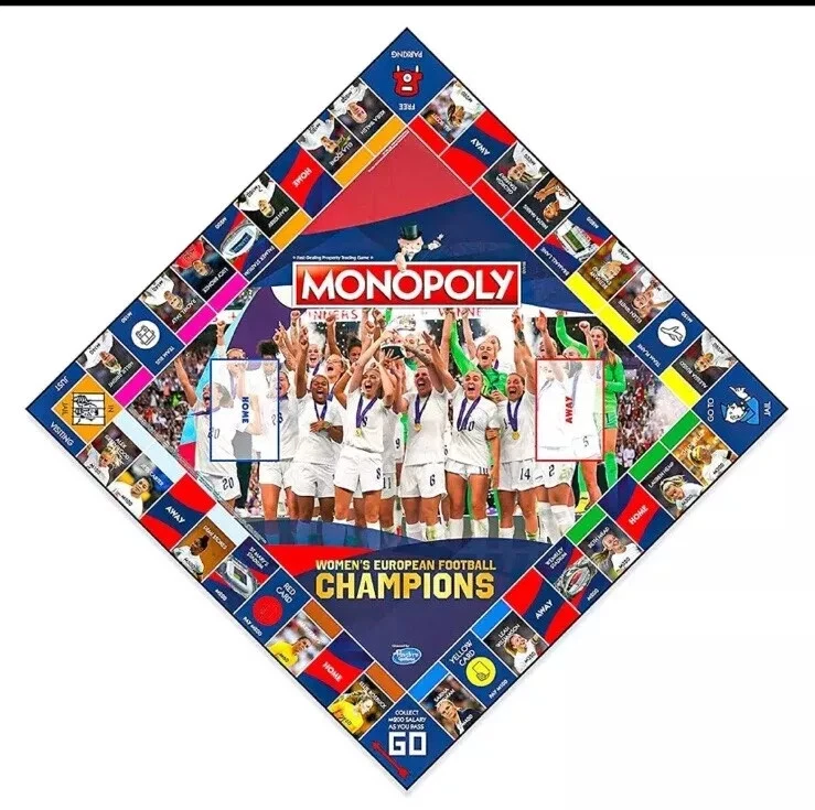 Monopoly Women's European Football Champions England Edition Board Game New  - Image 2 of 3