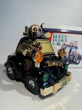 1985 ROBOT Police Car Battery Operated KWANG WU TOYS In Box