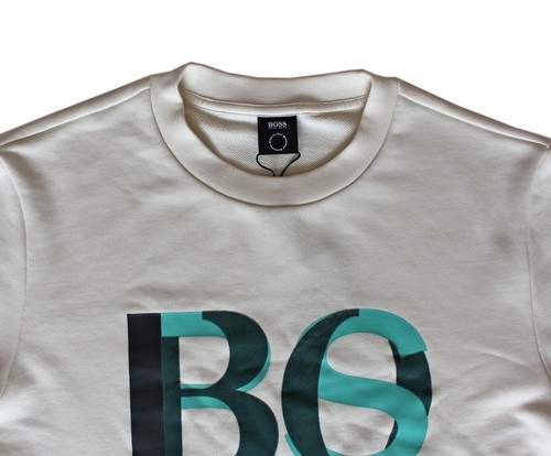 Hugo BOSS Men Crew Neck Stretch Sweatshirt/Jumper M Was £125.00 - Picture 2 of 6