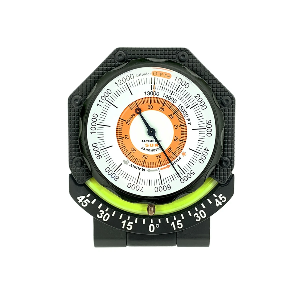 Baromètre-Altimètre De Survie Brookstone – 15 000 Pieds – Occasion Avec Étui