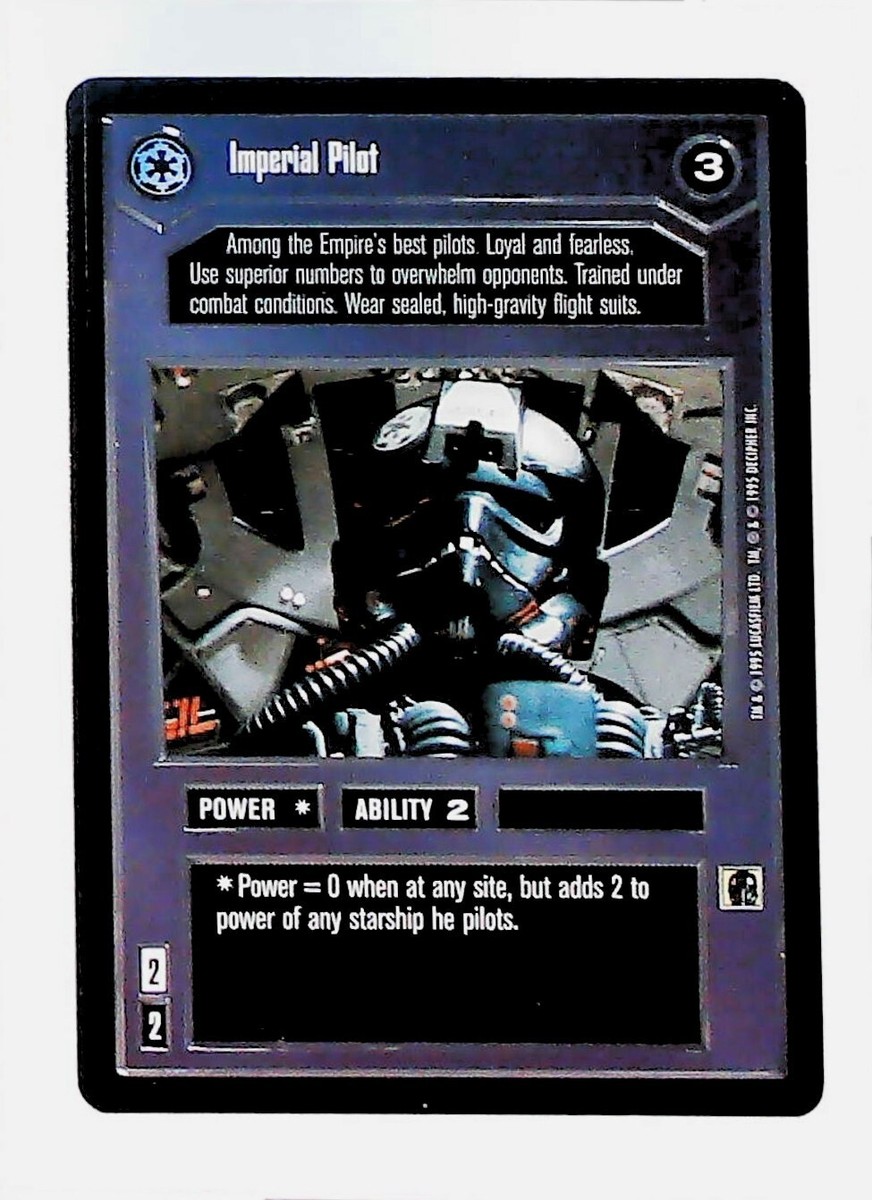 1995 Star Wars Customizable Card Game: Premiere Expansion Imperial
