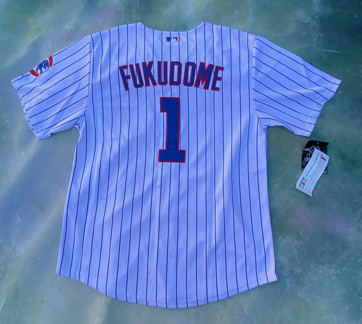 Majestic MLB Chicago Cubs Kosuke Fukudome #1 Jersey Size 54.