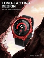 SUPCASE Watch Case For Galaxy Watch 5Pro (45mm) Watch Bands w/ Screen Protector