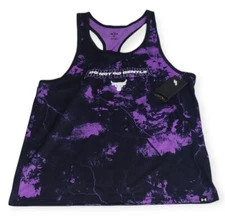 Under Armour Project Rock Thunder Stringer Mens Tank Top Gym Training Size M