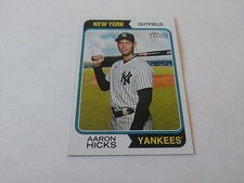Aaron Hicks 2023 Topps Heritage #75 New York Yankees