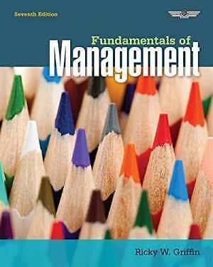 Fundamentals of Management - Paperback, by Griffin Ricky W. - Acceptable n
