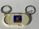 Vintage ULTRAMAR Gas Oil Two Part Valet Mechanic Key Tag Plastic Original Canada