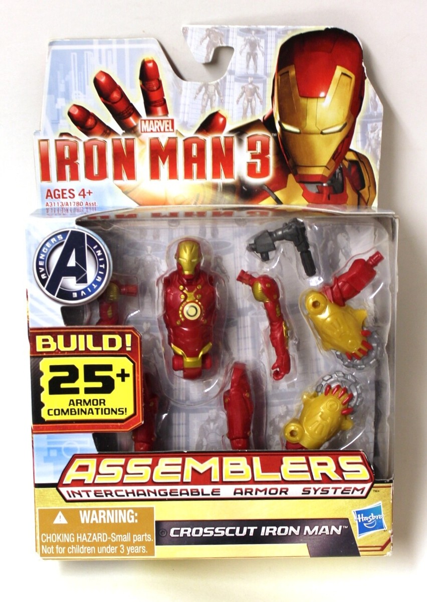 Marvel Iron Man 3 Assemblers Crosscut Iron Man Action Figure | eBay