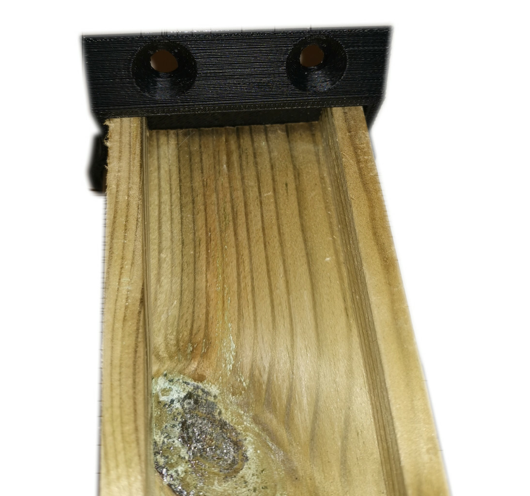 1 Pair of Plastic Decking Handrail Bracket / Supports for Selco