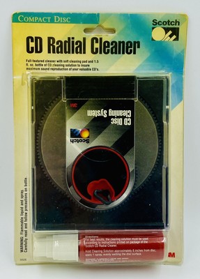 Scotch 3M CD Radial Cleaner Soft Cleaning Pad