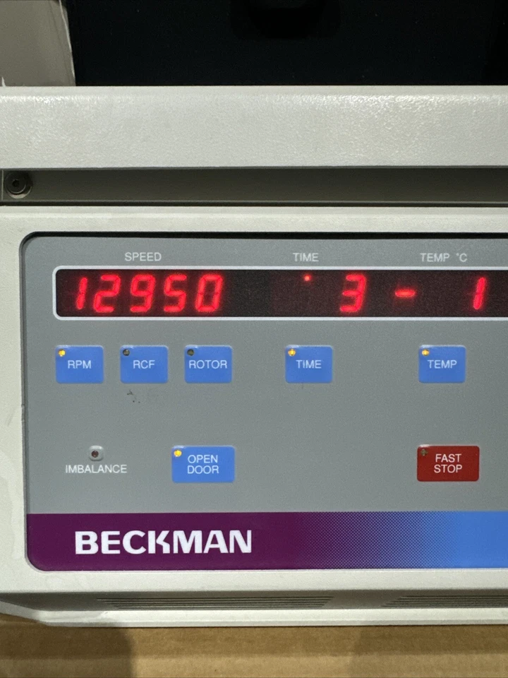 Rotor de centrífuga refrigerado Beckman Coulter Microfuge R (365626) #F241.5 - Imagem 3 de 4
