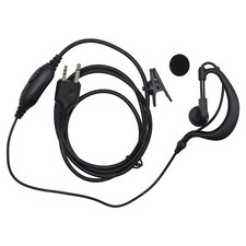 1-5X With PTT MIc Headsets/Earpiece for Midland 2/Two Way Radio Walkie Talkie
