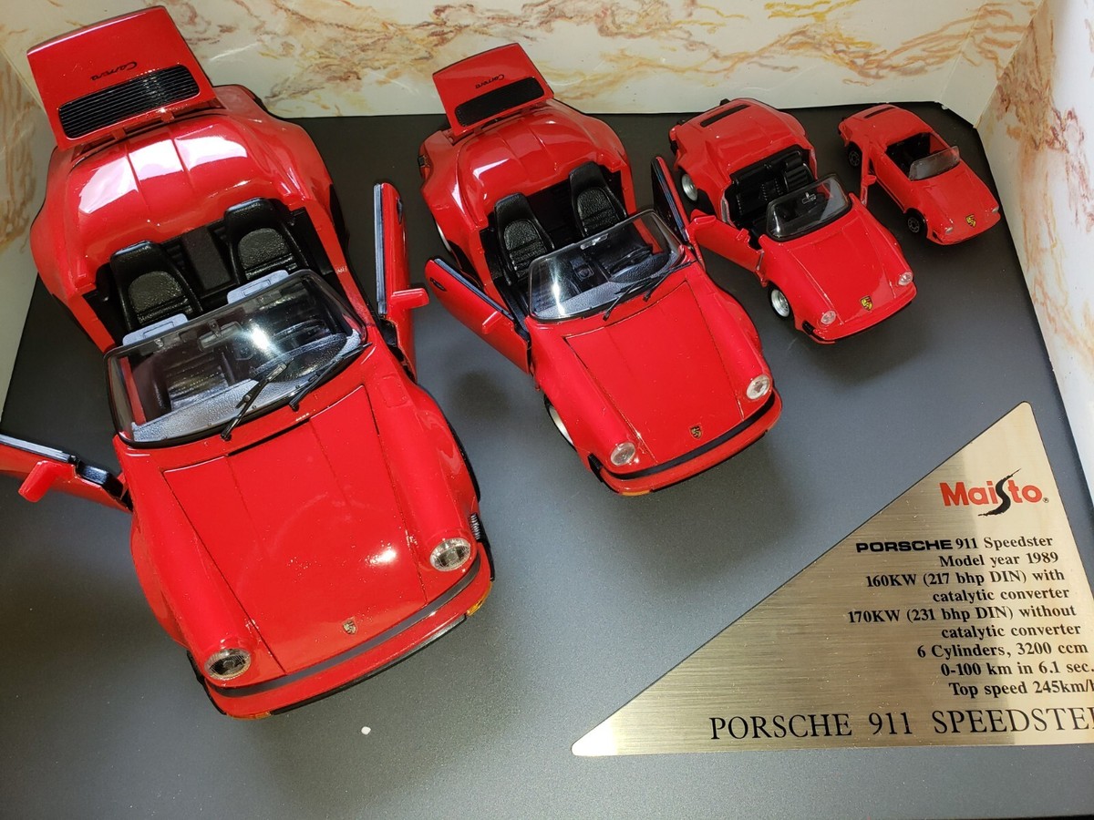 ポルシェ911 スピードスター MAISTO 1989 Maisto 1989 Porsche 911 Speedster Special Edition 1:18