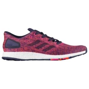 triple white ultra boost on feet