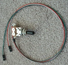 SOLDERLESS Wiring CHROME 3-WAY TOGGLE SWITCH Les Paul quick connect emg Guitar