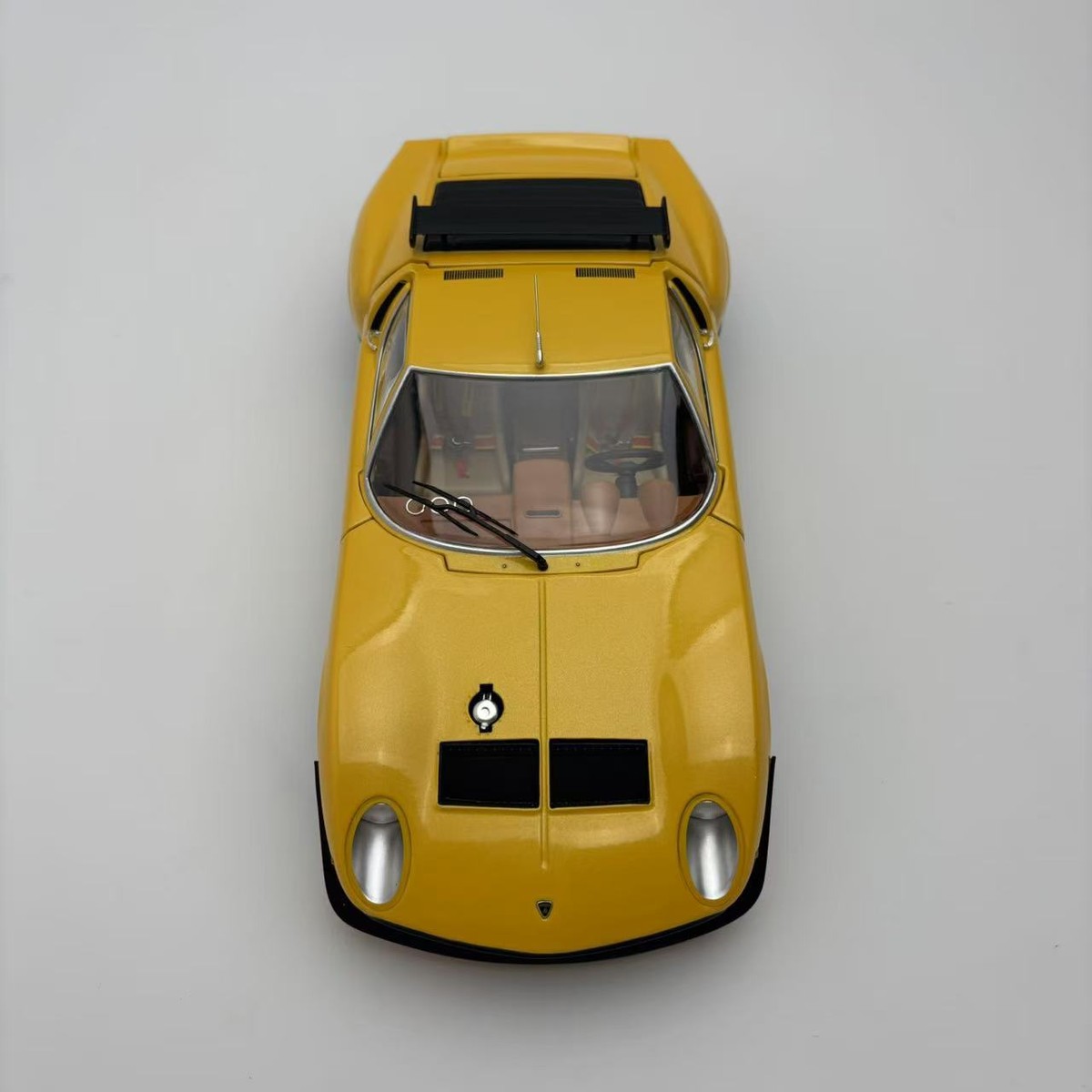 Kyosho 1/18 Lamborghini Miura Diecast Yellow alloy openable