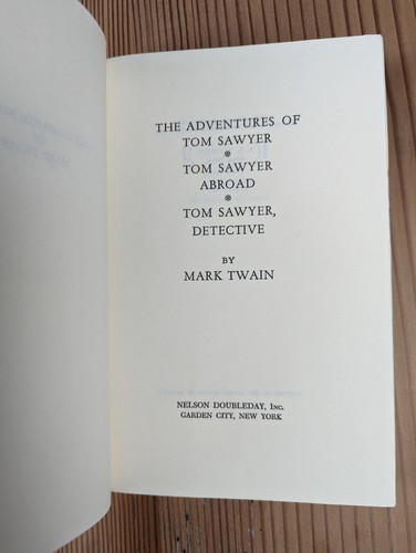 Vintage Mark Twain Lot Of 4 S.L. Clemens Nelson Doubleday Hardcover Books - Picture 10 of 18