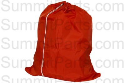 LARGE NYLON LAUNDRY BAG, HEAVY DUTY 210 DENIER, COLOR ORANGE, 30''X40''