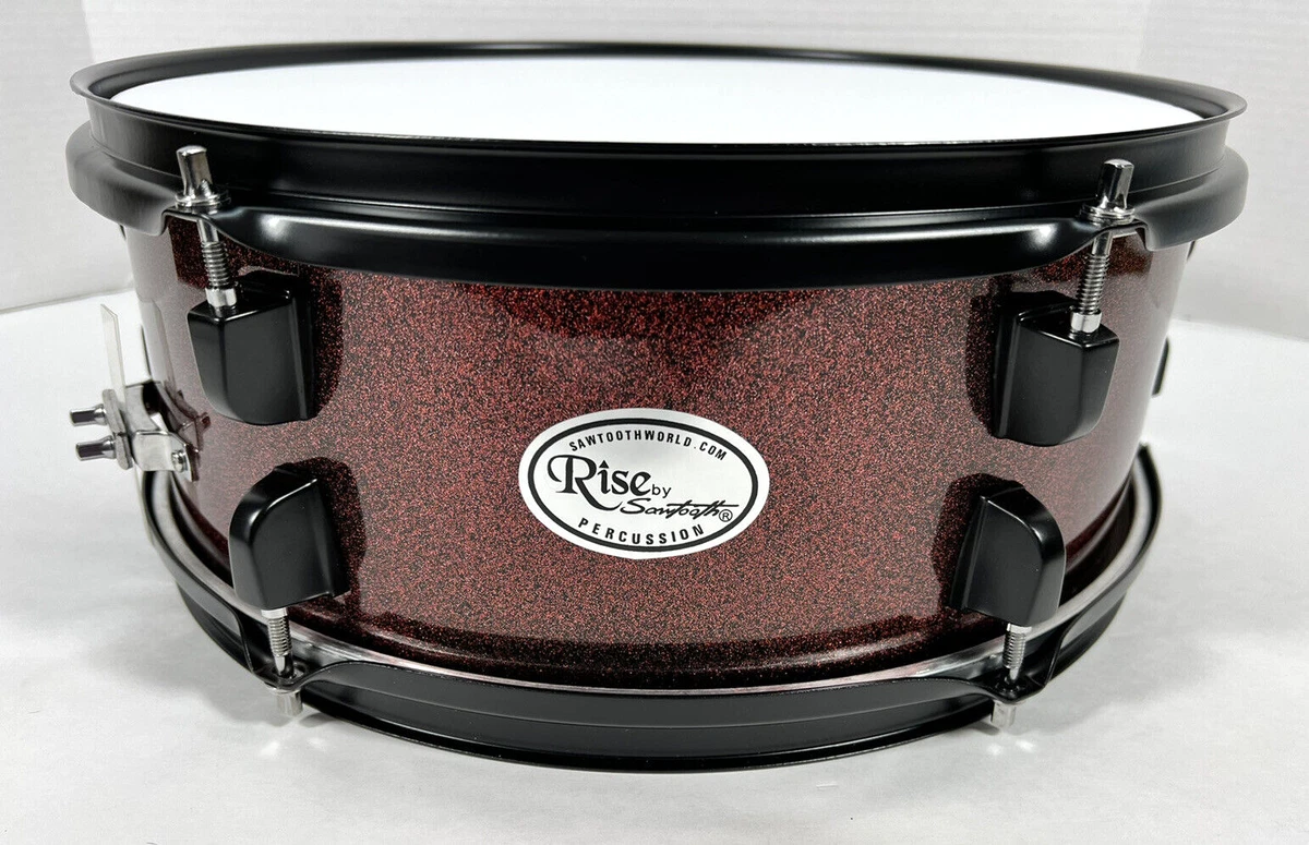 Rise by Sawtooth Full Size Student Drum Dark Red Sparkle Snare
