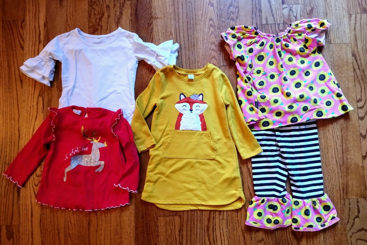 Girls toddler size 3T boutique outfits lot. Clothes. Mud Pie Old Navy. EUC eBay