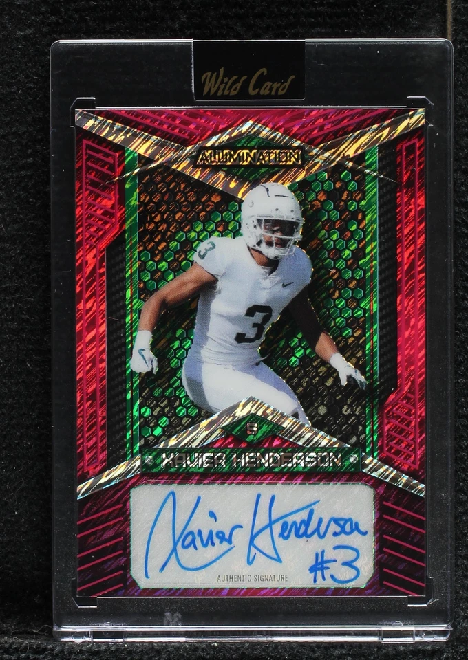2023 Wild Card Alumination Draft Xavier Henderson #AB-119