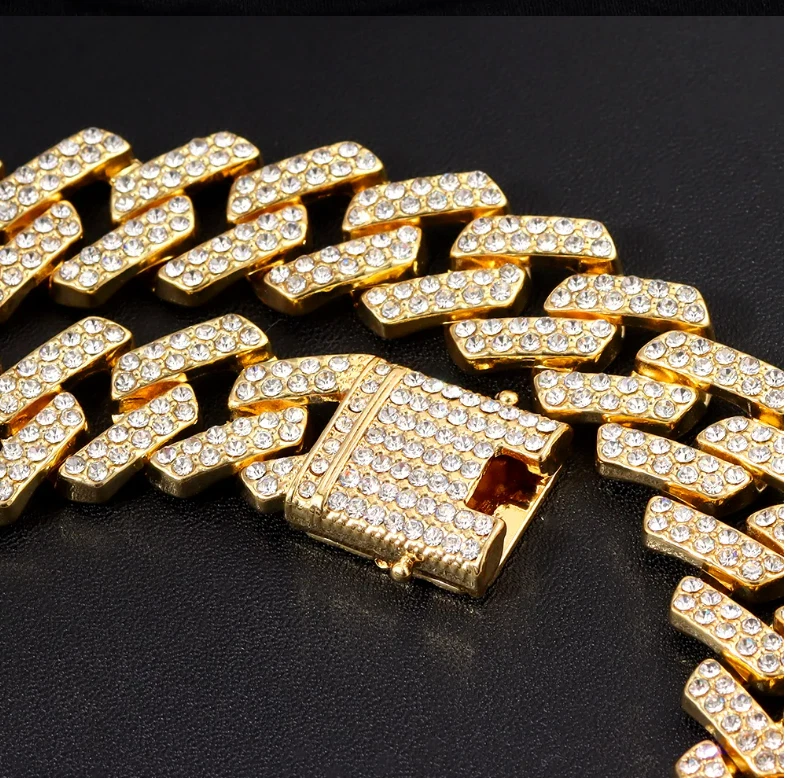 Collar Cadena Plata 925 Acero Inoxidable Cubano Mujer Hombre Chapado en Oro Foto 4 de 4