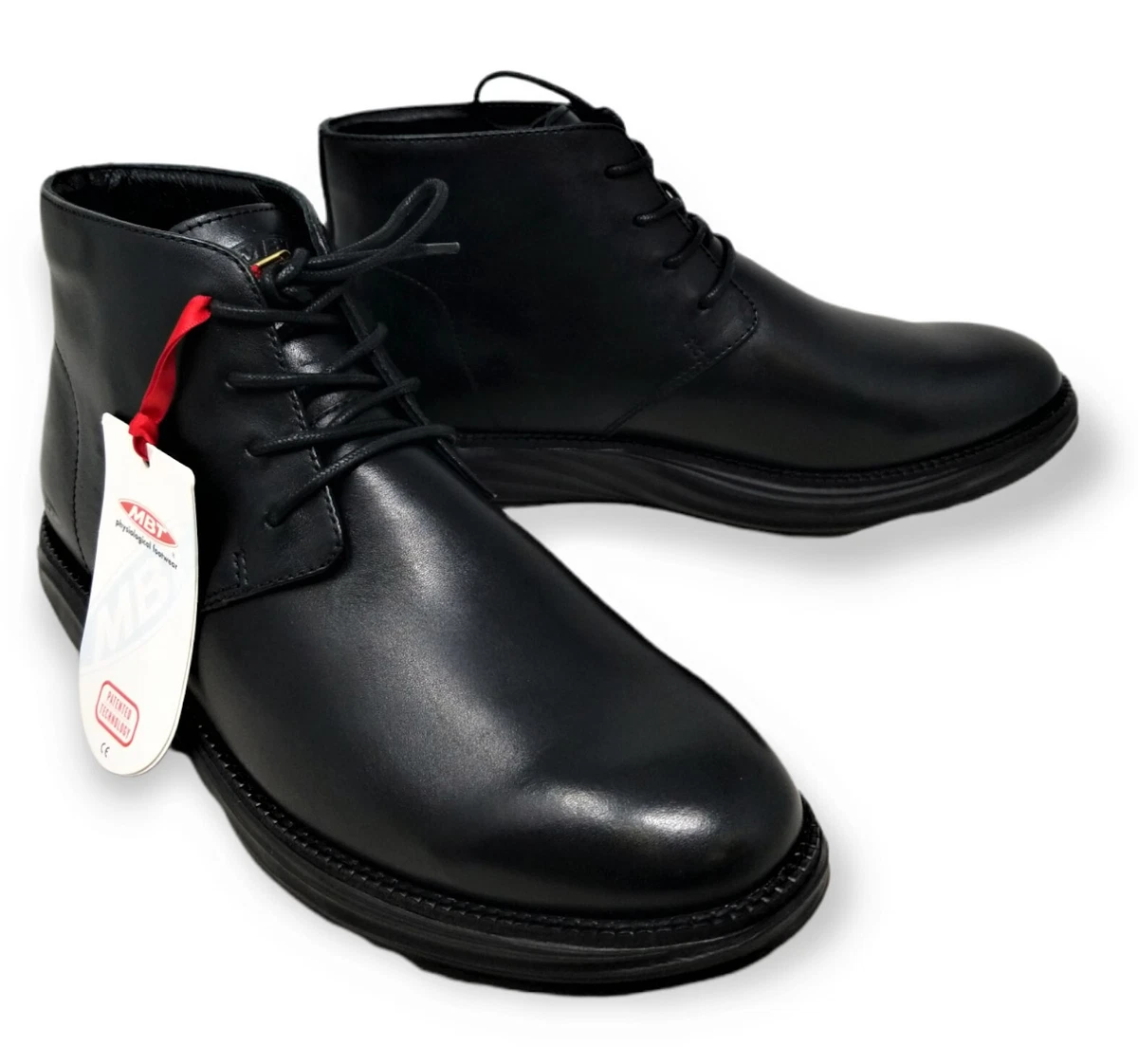 EU 40 Mens MBT Certilogo Cambridge Mid Cut Cambridge Lace Up Ankle Leather Boot MBT Ankle Boots for Men for Sale | Shop New & Used Men main image 4