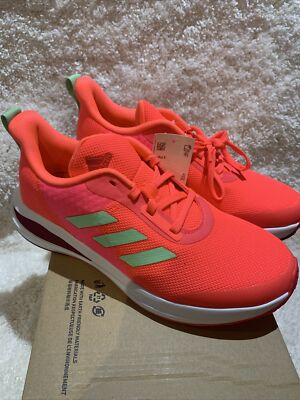 New adidas FortaRun K Training Sneakers Bright Pink For Young Girl’s Size 