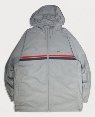 mens nike grey windbreaker