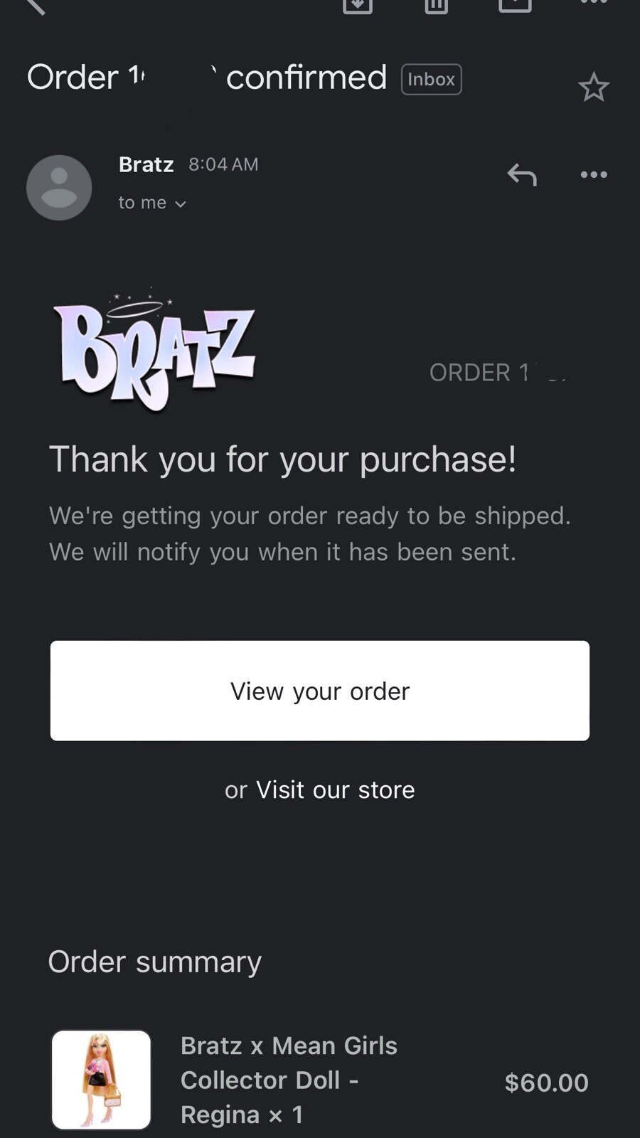 Bratz x Mean Girls Collector Doll Regina (CONFIRMED ORDER) eBay