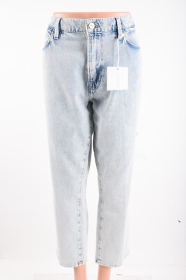 Frame Womens Le High Straight Jeans High Rise Light Wash Whisper US 30 NWT