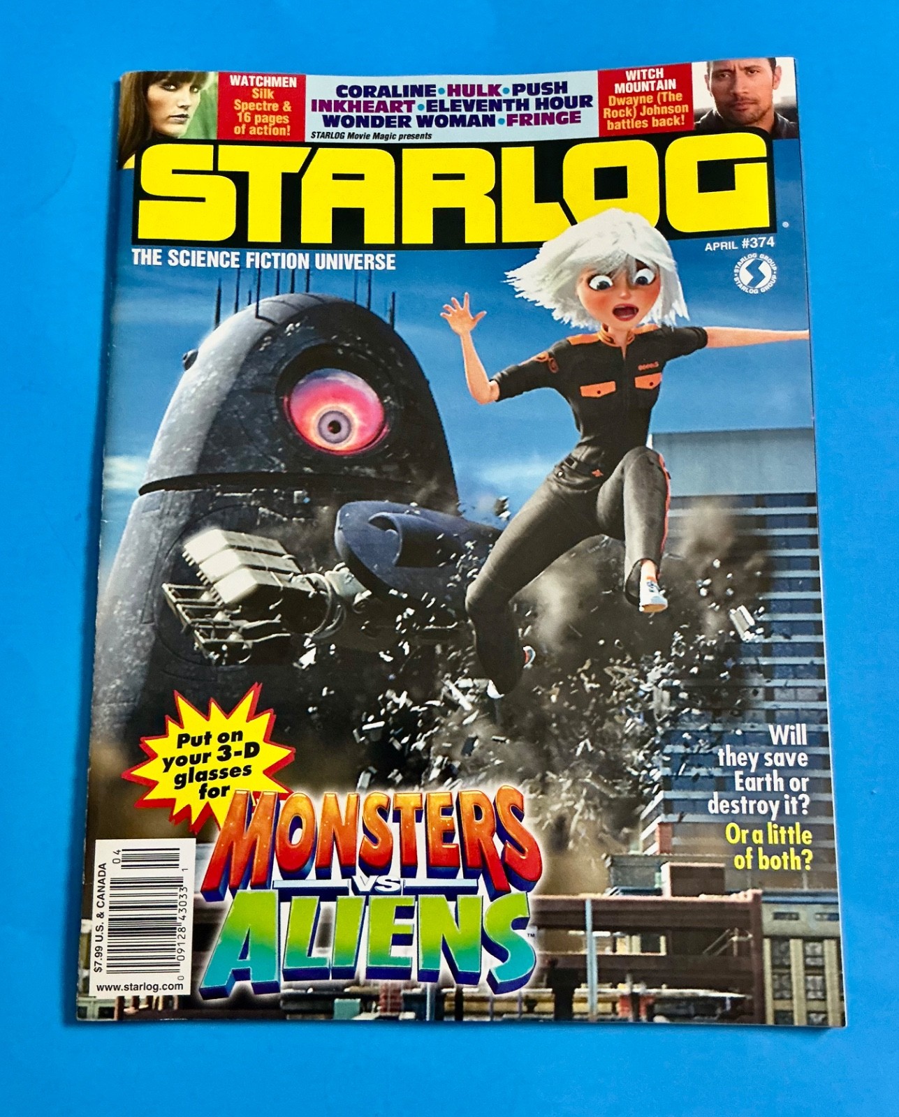 STARLOG MAGAZINE APRIL MONSTERS ALIENS WILL THEY SAVE THE EARTH OR ...