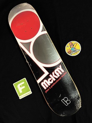 SUPER RARE Colin McKay Plan B Silver Foil Skateboard Deck Pro Model