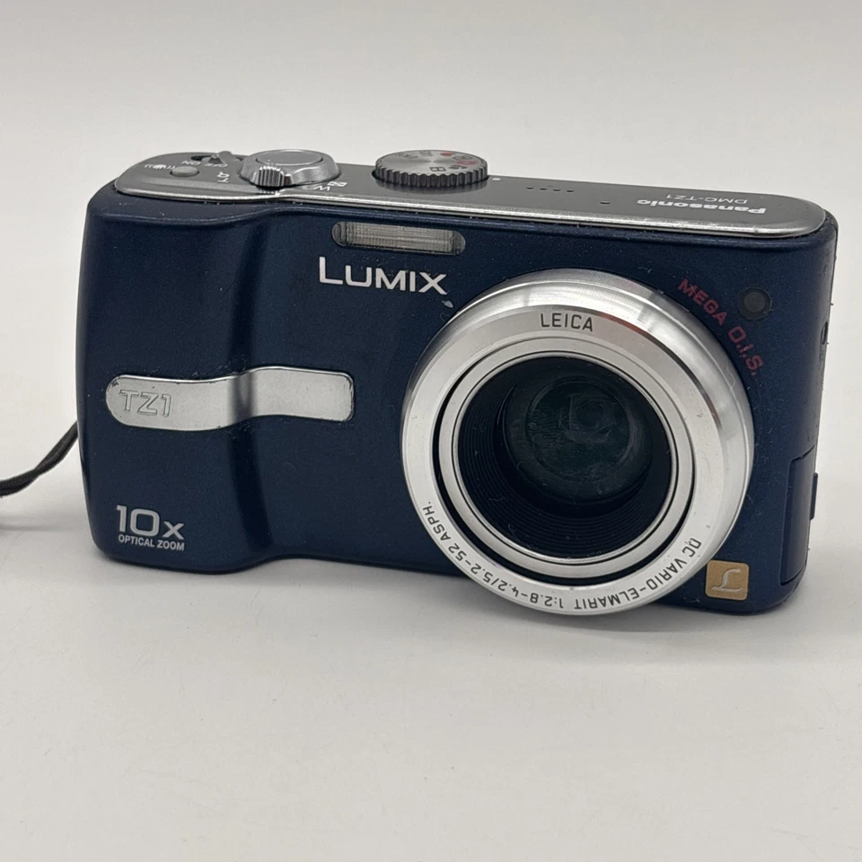 Panasonic Lumix DMC-TZ1 5MP CCD Sensor Digital Bridge Camera 10x Zoom Untested - Image 2 of 4