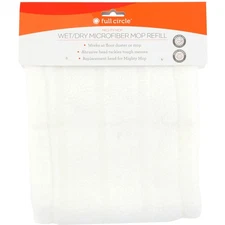 Full Circle Mighty Mop 2-In-1 Wet/Dry Microfiber Refill Replacement Head