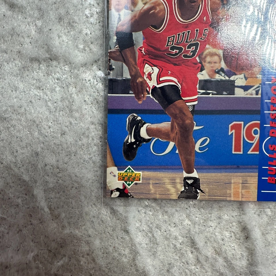 1993-94 Upper Deck 1993 NBA Finals Game 2 Card Scottie Pippen #199 Chicago Bulls - Image 2 of 4