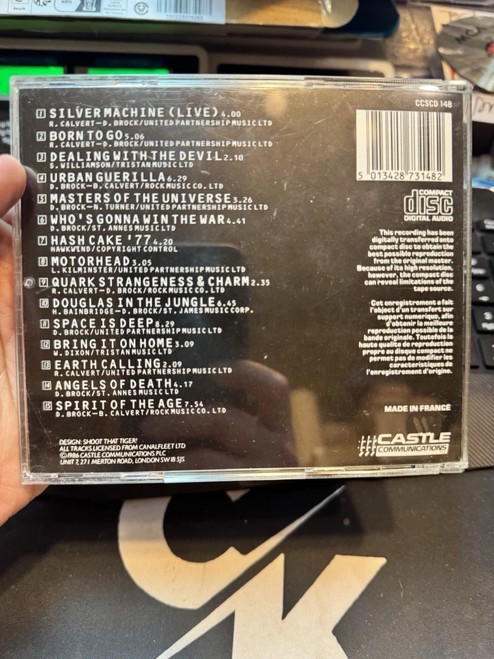 Hawkwind The Collection CD Near Mint Castle - NO SCRATCHES Foto 2 de 4