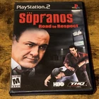 The Sopranos: Road to Respect PS2 Complete CIB