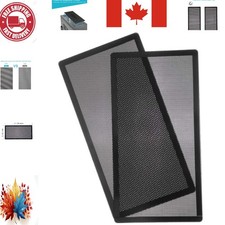 287mm Magnetic PC Fan Dust Filter - 2-Pack PVC Shield for Clean Electronics