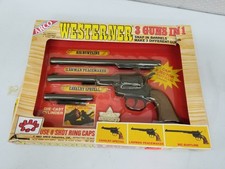 Vintage 1983 Arco Westerner 3 Guns In 1 NIB Sealed Shelf UP2