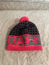 Under Armour Youth Pom Pom Pink Beanie