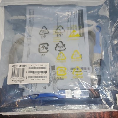 Netgear AXC761-10000S ProSAFE 1 Meter Direct Attach SFP+ Cable ()