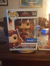 Funko Pop!: SCARLET WITCH #1034 Multiverse of Madness Walmart Excl. w/ Protector