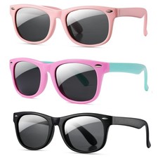 Pro Acme Kids Polarized Sunglasses Flexible Tpee Frame Shades For Toddler Girls